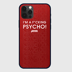 Чехол для iPhone 12 Pro Max Asking Alexandria Psycho, цвет: 3D-черный