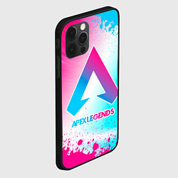 Чехол для iPhone 12 Pro Max Apex Legends neon gradient style, цвет: 3D-черный — фото 2