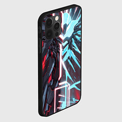 Чехол для iPhone 12 Pro Max Киберпанк энерго сердце, цвет: 3D-черный — фото 2