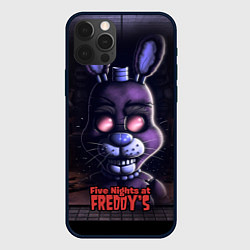 Чехол для iPhone 12 Pro Max Five Nights at Freddys Bonnie, цвет: 3D-черный