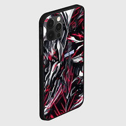 Чехол для iPhone 12 Pro Max Демонический разлом, цвет: 3D-черный — фото 2