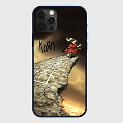 Чехол для iPhone 12 Pro Max Korn обложка альбома Follow the Leader, цвет: 3D-черный