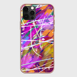 Чехол iPhone 12 Pro Max Волна цвета