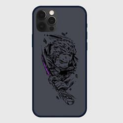 Чехол для iPhone 12 Pro Max One Piece - Roronoa Zoro, цвет: 3D-черный