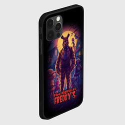 Чехол для iPhone 12 Pro Max Five Nights at Freddys horror, цвет: 3D-черный — фото 2