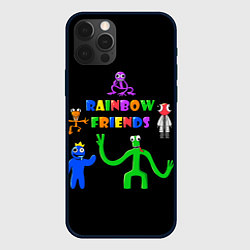 Чехол iPhone 12 Pro Max Rainbow friends characters