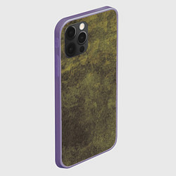 Чехол для iPhone 12 Pro Max Текстура - Dirty green, цвет: 3D-серый — фото 2