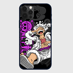 Чехол для iPhone 12 Pro Max One piece - Gear 5- purple, цвет: 3D-черный