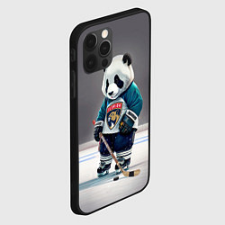 Чехол для iPhone 12 Pro Max Panda striker of the Florida Panthers, цвет: 3D-черный — фото 2