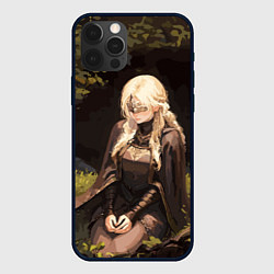 Чехол для iPhone 12 Pro Max Fire keeper - Dark souls 3, цвет: 3D-черный