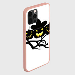 Чехол для iPhone 12 Pro Max Хэллоуин-празник, цвет: 3D-светло-розовый — фото 2