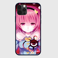 Чехол для iPhone 12 Pro Max Touhou Project Сатори Комейдзи, цвет: 3D-черный