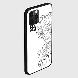 Чехол для iPhone 12 Pro Max Ван пис - Луффи гир 5, цвет: 3D-черный — фото 2