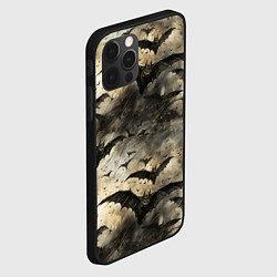 Чехол для iPhone 12 Pro Max Кошмарные мышки, цвет: 3D-черный — фото 2