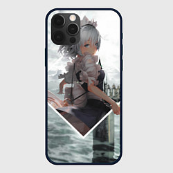 Чехол для iPhone 12 Pro Max Touhou Project Sakuya Izayoi, цвет: 3D-черный