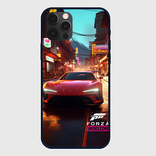 Чехол iPhone 12 Pro Max Forza Horizon Tokio / 3D-Черный – фото 1