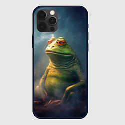 Чехол для iPhone 12 Pro Max Пепе лягушка, цвет: 3D-черный