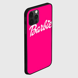 Чехол для iPhone 12 Pro Max Барби розовая, цвет: 3D-черный — фото 2