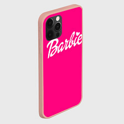 Чехол для iPhone 12 Pro Max Барби розовая, цвет: 3D-светло-розовый — фото 2