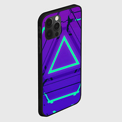 Чехол для iPhone 12 Pro Max Твой стиль геометрия 1, цвет: 3D-черный — фото 2