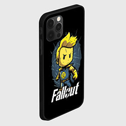 Чехол для iPhone 12 Pro Max Fallout boy, цвет: 3D-черный — фото 2