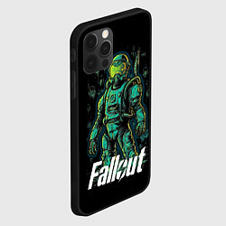 Чехол для iPhone 12 Pro Max Fallout poster style, цвет: 3D-черный — фото 2