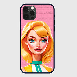 Чехол iPhone 12 Pro Max Нейросеть - Барби аниме