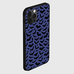 Чехол для iPhone 12 Pro Max Хэллоуин узор, цвет: 3D-черный — фото 2