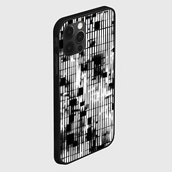 Чехол для iPhone 12 Pro Max Устрашающая сеть, цвет: 3D-черный — фото 2