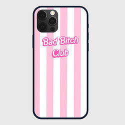 Чехол для iPhone 12 Pro Max Bad Bitch Club - barbie style, цвет: 3D-черный