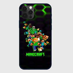 Чехол для iPhone 12 Pro Max Minecraft story the game, цвет: 3D-черный