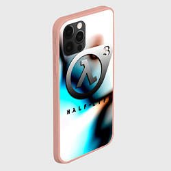 Чехол для iPhone 12 Pro Max Half life 3 is coming, цвет: 3D-светло-розовый — фото 2
