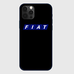 Чехол для iPhone 12 Pro Max Fiat sport auto, цвет: 3D-черный