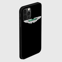 Чехол для iPhone 12 Pro Max Aston martin auto, цвет: 3D-черный — фото 2