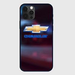 Чехол для iPhone 12 Pro Max Chevrolet sport auto brend, цвет: 3D-черный