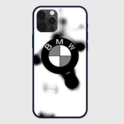 Чехол для iPhone 12 Pro Max Bmw black steel, цвет: 3D-черный