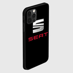 Чехол для iPhone 12 Pro Max Seat auto, цвет: 3D-черный — фото 2