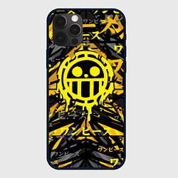 Чехол для iPhone 12 Pro Max One Piece Trafalgar symbol, цвет: 3D-черный