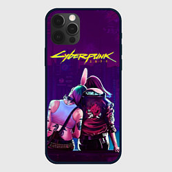Чехол для iPhone 12 Pro Max Cyberpunk 2077: Phantom liberty, цвет: 3D-черный