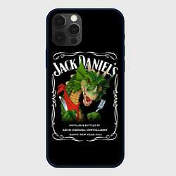 Чехол для iPhone 12 Pro Max Джек Дэниэлс - 2024, цвет: 3D-черный