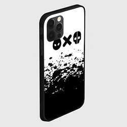 Чехол для iPhone 12 Pro Max Любовь смерь и роботы, цвет: 3D-черный — фото 2