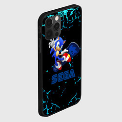 Чехол для iPhone 12 Pro Max Sonic sega game, цвет: 3D-черный — фото 2
