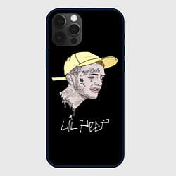 Чехол для iPhone 12 Pro Max Lil Peep rap steel, цвет: 3D-черный