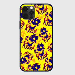 Чехол для iPhone 12 Pro Max Killa music neon, цвет: 3D-черный