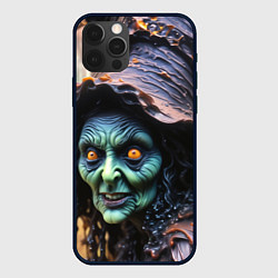 Чехол для iPhone 12 Pro Max Ужасная восковая ведьма, цвет: 3D-черный