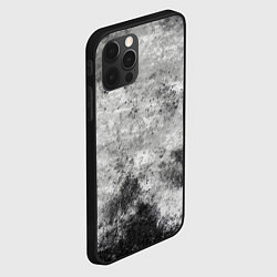 Чехол для iPhone 12 Pro Max Абстракция - gray mood, цвет: 3D-черный — фото 2