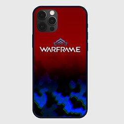 Чехол для iPhone 12 Pro Max Warframe броня солдата, цвет: 3D-черный