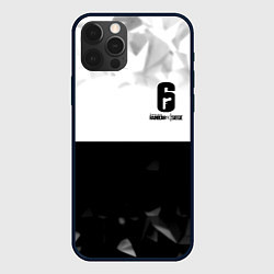 Чехол для iPhone 12 Pro Max Rainbow Six black game colletcion, цвет: 3D-черный