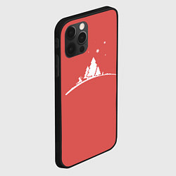 Чехол для iPhone 12 Pro Max Minimalistic Christmas, цвет: 3D-черный — фото 2