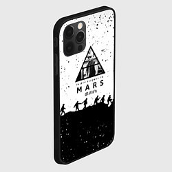 Чехол для iPhone 12 Pro Max Thirty seconds to mars Jared Leto music, цвет: 3D-черный — фото 2